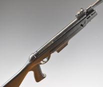 Crosman Multi-Shot Diamondback Model 6-CMD2SXS .22 air rifle with composite stock, textured pistol