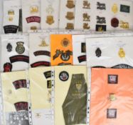 Approximately 60 Officer Training Corps school and college Combined Cadet Force badges and