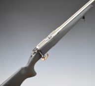 CZ 452-2E ZKM .22 bolt-action rifle with composite stock, semi-pistol grip, sling mounts, multi-shot