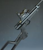 Crossman Model 2250B .22  CO2 air rifle with composite skeleton stock, sound moderator and Walther