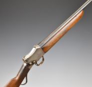 W W Greener Greener's GP Gun Martini underlever action 12 bore single barrelled shotgun with named