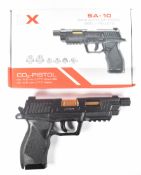 Umarex SA 10 .177 CO2 air pistol with textured composite grips and fixed sights, serial number
