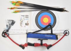 Matthews Genesis archery bow, quiver and arrows PLEASE NOTE:- Before bidding please ensure that