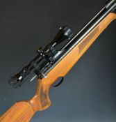 Falcon .177 bolt-action PCP air rifle with 8-shot magazine, adjustable trigger, sound moderator,