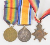 Royal Navy WW1 medal trio comprising 1914/1915 Star, War Medal and Victory Medal named to 19252 G