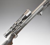 Remington Model 700 .308 WIN bolt-action rifle with composite stock. semi-pistol grip, Harris SL