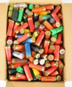 Two hundred and fifty mainly 12 bore shotgun cartridges. PLEASE NOTE THAT A VALID RELEVANT