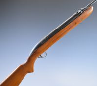 BSA Airsporter .22 under-lever air rifle with semi pistol grip and adjustable sights, NVSN.