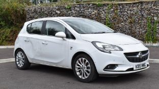 2015 Vauxhall Corsa 1.4 petrol car, registration number VO15 MWG, with V5c, MOT expired 25/03/