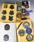 Approximately one hundred and fifty American Forces badges including Air Force Officer's badge,