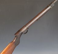 Haenel VIII .22 air rifle with chequered semi-pistol grip and adjustable sights and trigger,