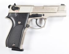 Umarex Walther CP88 .177 CO2 air pistol with textured composite grips, adjustable sights and 8
