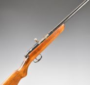 Webley & Scott .410 single barrelled bolt-action shotgun with 25.5 inch barrel, overall length 115.
