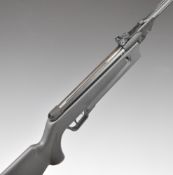 Gamo Cadet-Delta .177 air rifle with chequered semi-pistol grip, composite stock, raised cheek piece