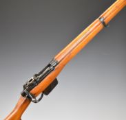 Short Magazine Lee Enfield (SMLE) No 4 Mk 1/2 7.62 bolt-action rifle with receiver stamped 'No.4