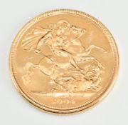 2004 Elizabeth II gold full sovereign