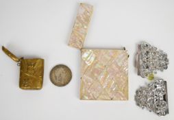 Goldsmiths & Silversmiths Company Limited hallmarked silver nurse's belt buckle, London 1900, length