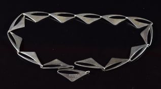 Danish silver necklace by Warmind, 26g, 41cm