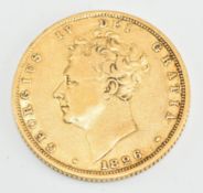 1826 George IV gold full sovereign