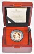 Royal Mint cased limited edition (4087/15,000) proof 2023 Coronation of King Charles III gold full