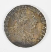 1787 George III sixpence