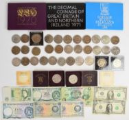 Thirty five Elizabeth II commemorative crowns to include two cased Festival of Britain and three £