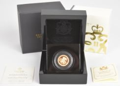 East India Company cased limited edition (250/750) proof 2021 Queen Elizabeth II gold full