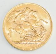 1912 George V gold full sovereign with Perth Mint mark