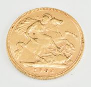 1903 Edward VII gold half sovereign