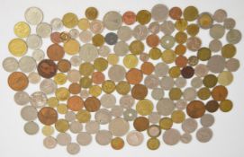 A collection of overseas coinage, Isle of Man etc, 19thC onwards