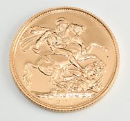2017 Elizabeth II gold full sovereign