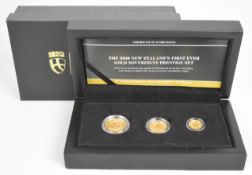 Hattons of London New Zealand First Ever Gold Sovereigns cased limited edition (of 2499) 2019