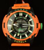 Nubeo Cupola Skeleton Mandarin gentleman's automatic wristwatch ref. NB-6055-02 with luminous
