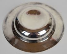 Elkington & Co. Elizabeth II feature hallmarked silver dish, Sheffield 1993, diameter 12cm, weight