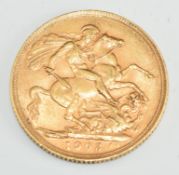 1903 Edward VII gold full sovereign