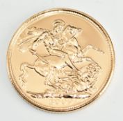 2009 Elizabeth II gold full sovereign