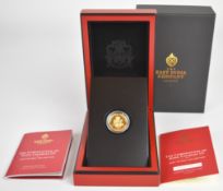 East India Company cased limited edition (049/550) proof 2023 Coronation of King Charles III