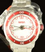 Nubeo Crimson NASA gentleman's automatic wristwatch ref. NB-6052-22 with date aperture, luminous