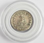 Roman silver Denarius of Antoninus AD138-193