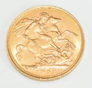 1902 Edward VII gold full sovereign