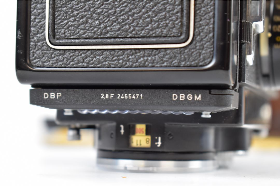 Rolleiflex 2.8F K7F2 TLR camera, serial number 2.8F 2455471, with Zeiss Planar 1:2.8 f=80m lens, - Image 6 of 17