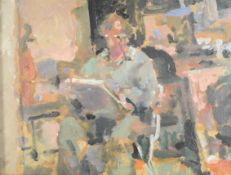 Tom Coates (b1941) RP, PPRDA, NEAL, RWS oil on board titled and signed verso 'Paul Banning