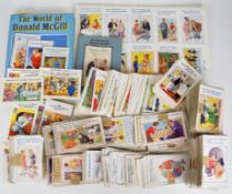 [Postcards] An archive of over 600 colour comic and saucy postcards by Donald McGill (1875-1962),