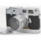 Leica MP 35mm rangefinder camera with chrome body, serial number 394, circa 1957, with Leicavit - Image 1 of 24