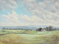 [Local Interest] The Old Golf Course Minchinhampton including view of the Halfway House and a pair
