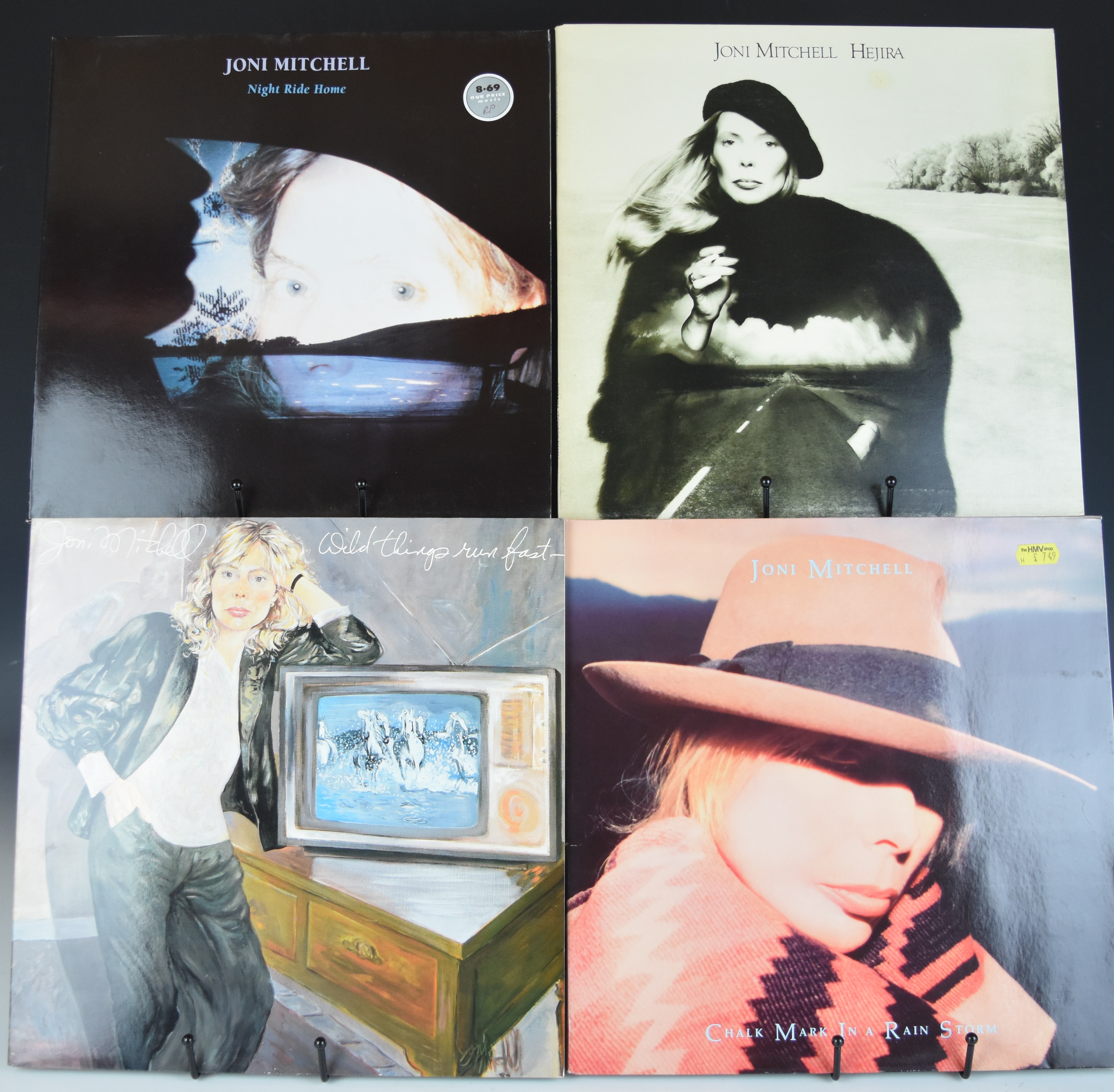 Joni Mitchell - eight LPs comprising The Hissing of Summer Lawns, Court & Spark, Blue, For the - Image 2 of 2