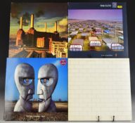 Pink Floyd - twelve Prog Rock LP's comprising The Division Bell (7243828984), The Wall (SHDW 411), A
