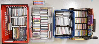 Large Classical music collection of approximately 275 CDs including box sets, 70 music cassettes