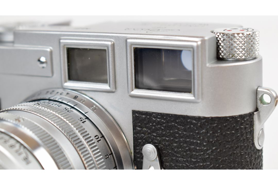 Leica MP 35mm rangefinder camera with chrome body, serial number 394, circa 1957, with Leicavit - Image 22 of 24