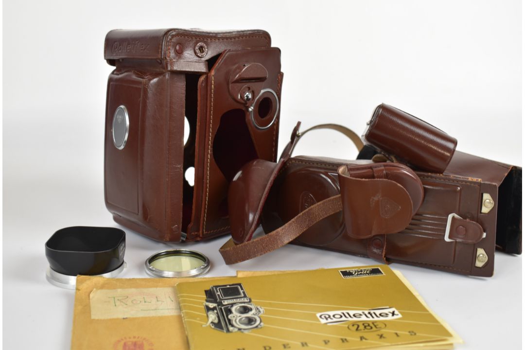 Rolleiflex 2.8F K7F2 TLR camera, serial number 2.8F 2455471, with Zeiss Planar 1:2.8 f=80m lens, - Image 15 of 17